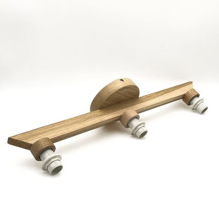 Brilagi - LED  Kiinteä kattokruunu ANTHONY 3xE14/40W/230V tammi/beige