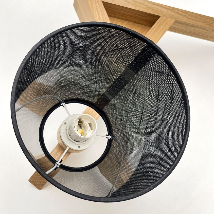 Brilagi - LED  Kiinteä kattokruunu ANTHONY 3xE14/40W/230V tammi/musta