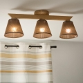 Brilagi - LED  Kiinteä kattokruunu ANTHONY 3xE14/40W/230V tammi/ruskea