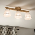 Brilagi - LED  Kiinteä kattokruunu ANTHONY 3xE14/40W/230V tammi/valkoinen