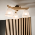Brilagi - LED  Kiinteä kattokruunu ANTHONY 3xE14/40W/230V tammi/valkoinen