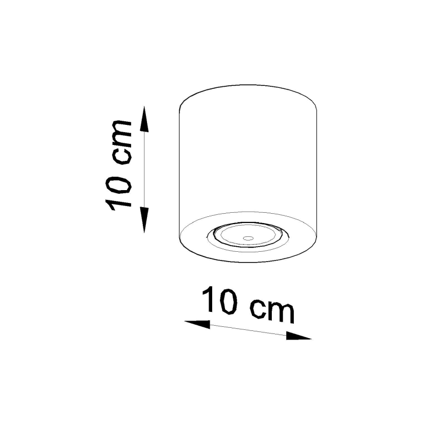 Brilagi -  LED-kohdevalaisin FRIDA 1xGU10/7W/230V betoni