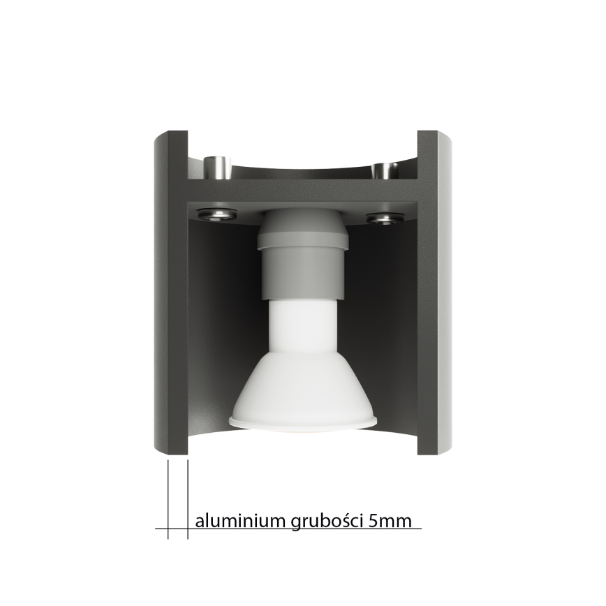 Brilagi -  LED-kohdevalaisin FRIDA 1xGU10/7W/230V musta