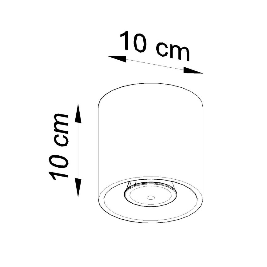Brilagi -  LED-kohdevalaisin FRIDA 1xGU10/7W/230V musta
