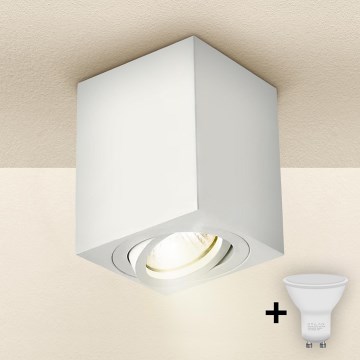 Brilagi - LED Kohdevalo MIA 1xGU10/30W/230V 100x80 mm valkoinen