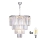 Brilagi - LED Kristalli-ketjukattokruunu MOZART 5xE14/40W/230V kiiltävä kromi