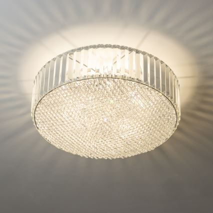 Brilagi - LED Kristallikattovalaisin GLAMOUR 5xG9/42W/230V