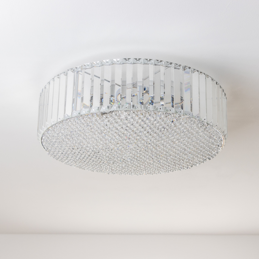Brilagi - LED Kristallikattovalaisin GLAMOUR 5xG9/42W/230V