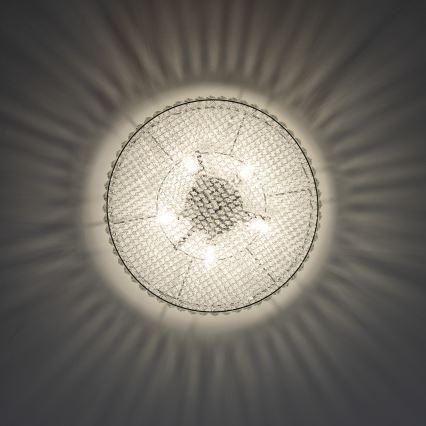Brilagi - LED Kristallikattovalaisin GLAMOUR 5xG9/42W/230V