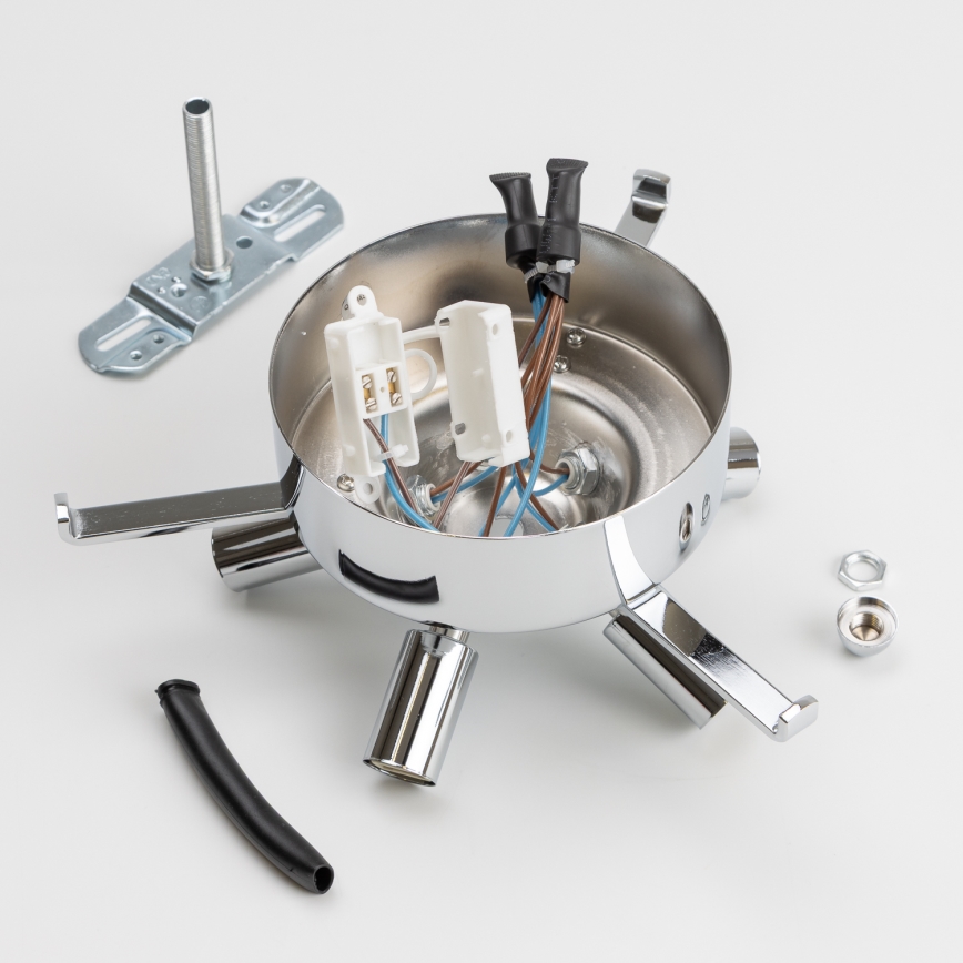 Brilagi - LED Kristallikattovalaisin GLAMOUR 5xG9/42W/230V