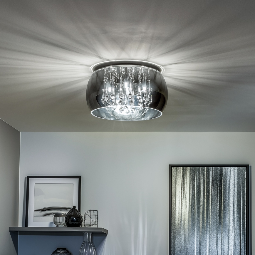 Brilagi - LED Kristallikattovalaisin JEWEL 5xG9/42W/230V
