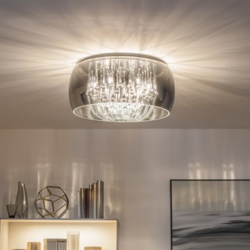 Brilagi - LED-kristallikattovalaisin JEWEL 6xG9/42W/230V halkaisija 50 cm