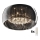 Brilagi - LED-kristallikattovalaisin JEWEL 6xG9/42W/230V