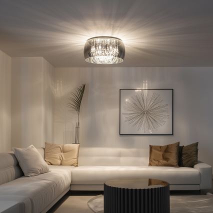 Brilagi - LED-kristallikattovalaisin JEWEL 6xG9/42W/230V