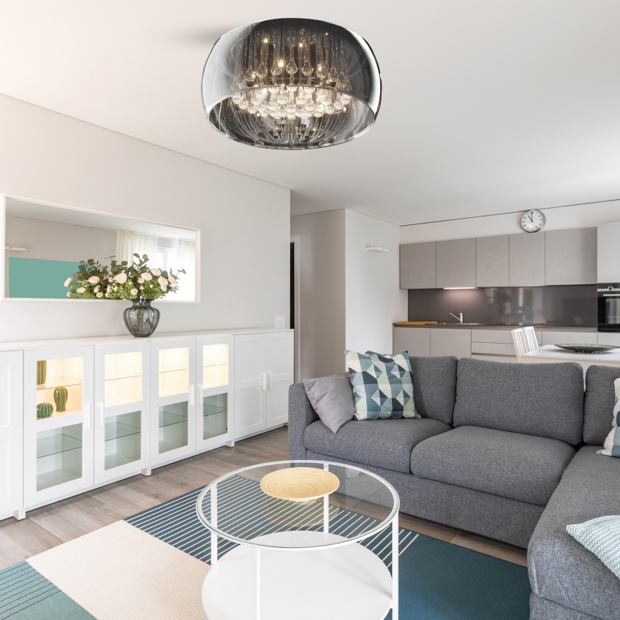 Brilagi - LED-kristallikattovalaisin JEWEL 6xG9/42W/230V