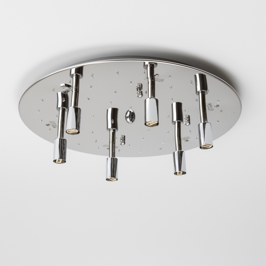 Brilagi - LED-kristallikattovalaisin JEWEL 6xG9/42W/230V