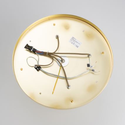 Brilagi - LED Kristallikattovalaisin MOZART 5xE14/40W/230V kulta