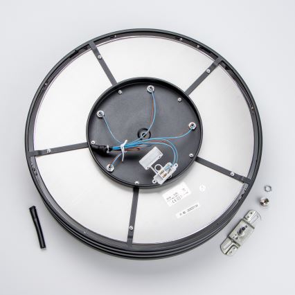Brilagi - LED Kristallikattovalaisin VELURE 5xE14/40W/230V musta