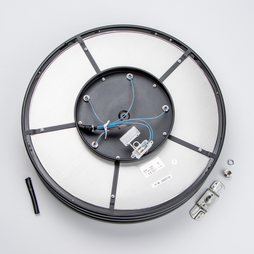Brilagi - LED Kristallikattovalaisin VELURE 5xE14/40W/230V musta