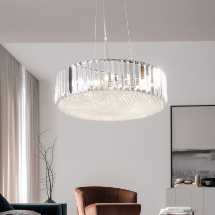 Brilagi - LED Kristallikruunu johdossa GLAMOUR 5xG9/42W/230V