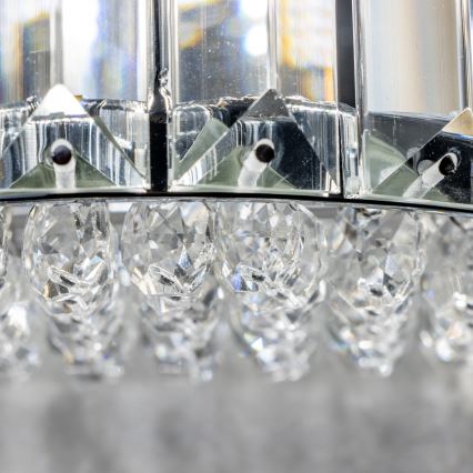 Brilagi - LED Kristalliseinävalaisin GLAMOUR 1xG9/42W/230V