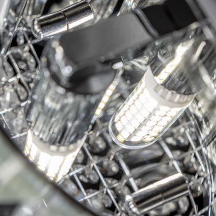 Brilagi - LED Kristalliseinävalaisin GLAMOUR 1xG9/42W/230V