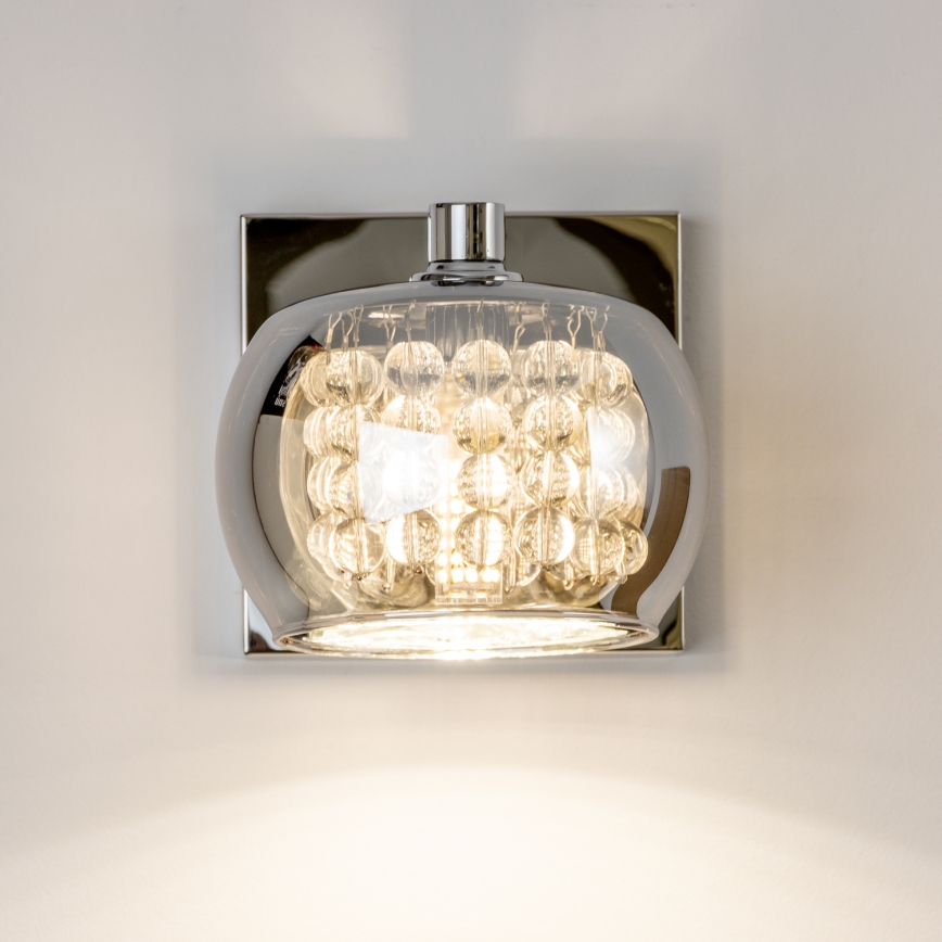 Brilagi - LED Kristalliseinävalaisin JEWEL 1xG9/42W/230V
