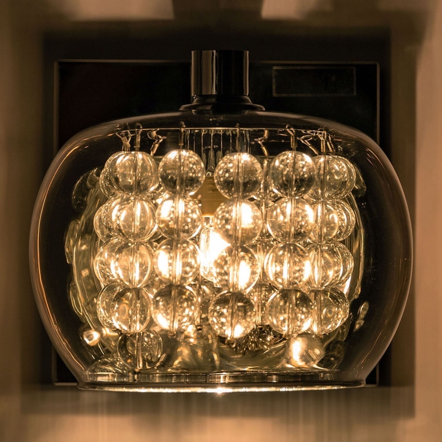Brilagi - LED Kristalliseinävalaisin JEWEL 1xG9/42W/230V