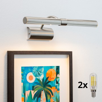 Brilagi - LED-kuvavalo DANAE 2xE14/4W/230V 3000K mattakromi