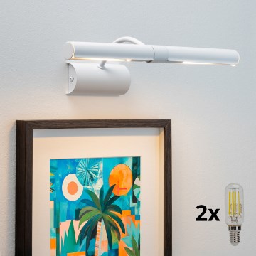 Brilagi - LED-kuvavalo DANAE 2xE14/4W/230V 3000K valkoinen
