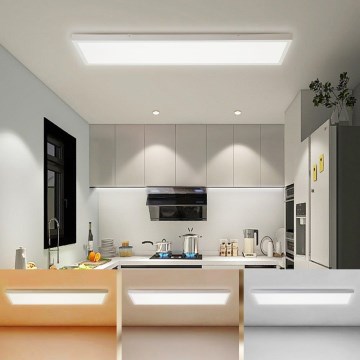 Brilagi - LED kylpyhuoneen kattovalaisin FRAME LED/50W/230V 120x30 cm 3000/4000/6000K IP44 valkoinen