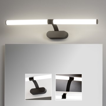 Brilagi - LED-kylpyhuoneen peilivalaisin 2-in-1 TUBEO LED/8W/230V 60 cm IP44 musta