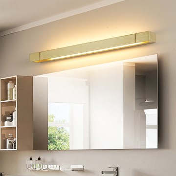 Brilagi - LED-kylpyhuoneen peilivalaisin AQUA LINE LED/18W/230V 60 cm IP44 kulta CRI 90
