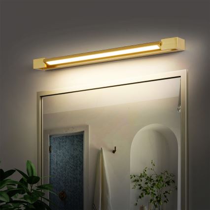 Brilagi - LED-kylpyhuoneen peilivalaisin AQUA LINE LED/18W/230V 60 cm IP44 kulta CRI 90