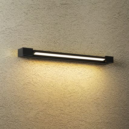 Brilagi - AQUA LINE LED-kylpyhuonepeilivalaisin LED/18W/230V 60 cm IP44 musta CRI 90