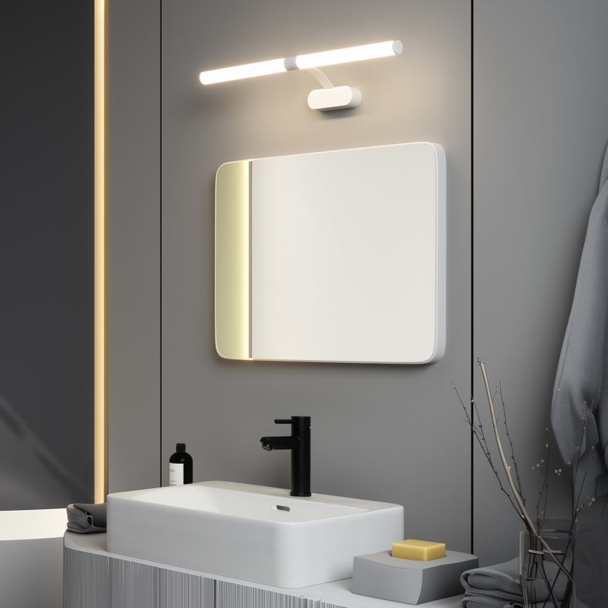 Brilagi - LED-kylpyhuoneen peilivalaisin 2-in-1 TUBEO LED/8W/230V 60 cm IP44 valkoinen