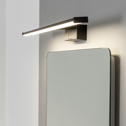 Brilagi - LED-kylpyhuoneen peilivalaisin 3-in-1 VESTRA LED/12W/230V 60 cm IP44 musta
