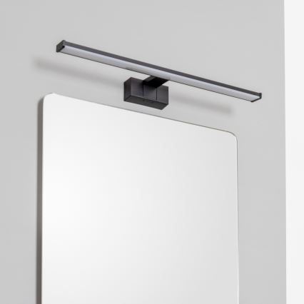 Brilagi - LED-kylpyhuoneen peilivalaisin 3-in-1 VESTRA LED/12W/230V 60 cm IP44 musta