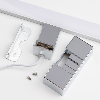Brilagi - LED-peilivalaisin 3-in-1 VESTRA LED/6W/230V 30 cm IP44 kiiltävä kromi