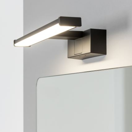 Brilagi - LED-peilivalaisin kylpyhuoneeseen 3-in-1 VESTRA LED/6W/230V 30 cm IP44 musta