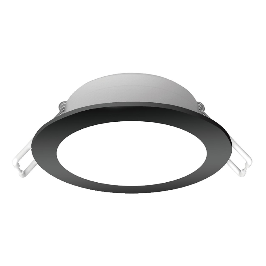 Brilagi - LED-kylpyhuoneen upotettava alasvalo LED/4,8W/230V 3000K musta IP65