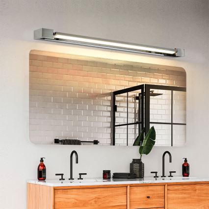 Brilagi - LED-peilivalaisin kylpyhuoneeseen AQUA LINE LED/24W/230V 90 cm IP44 kiillotettu kromi CRI 90