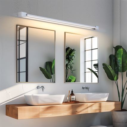 Brilagi - LED-peilivalaisin AQUA LINE LED/36W/230V 120 cm IP44 mattakromi CRI 90