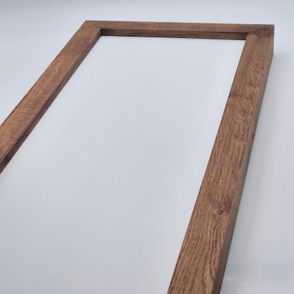 Brilagi - LED Kylpyhuoneen kattovalaisin WOODY FRAME LED/50W/230V 120x30 cm IP44 kirsikka