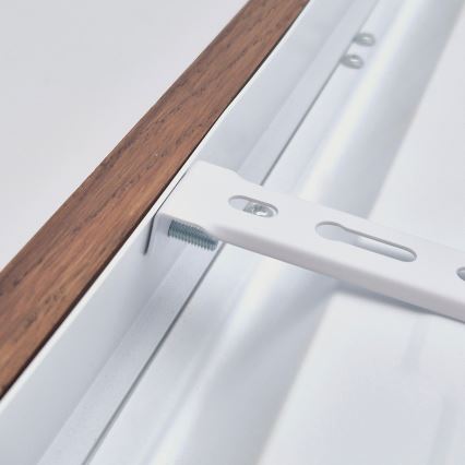 Brilagi - LED Kylpyhuoneen kattovalaisin WOODY FRAME LED/50W/230V 120x30 cm IP44 kirsikka