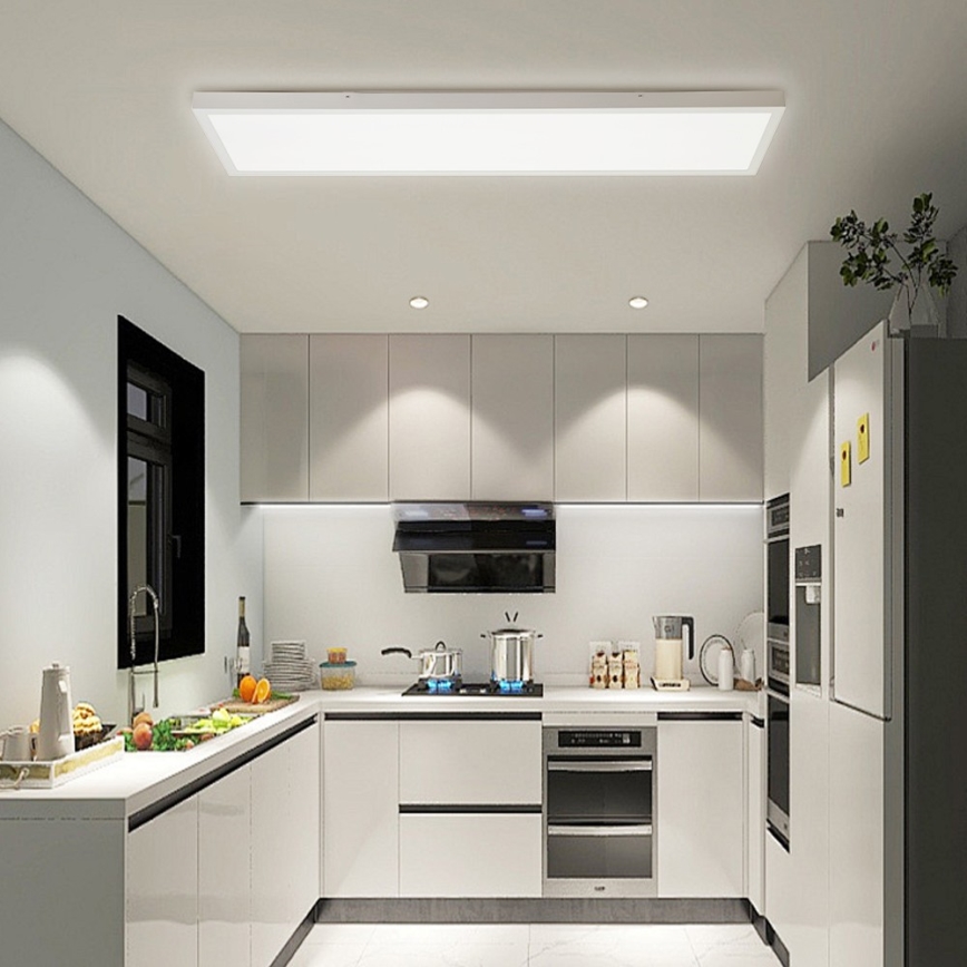 Brilagi - LED-kattovalaisin kylpyhuoneeseen FRAME LED/50W/230V 30x120 cm 3000/4000/6000K IP44 valkoinen