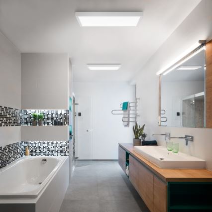 Brilagi - LED-kattovalaisin kylpyhuoneeseen FRAME LED/50W/230V 60x60 cm 3000/4000/6000K IP44 valkoinen