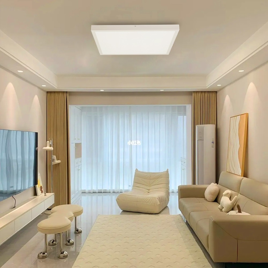 Brilagi - LED-kattovalaisin kylpyhuoneeseen FRAME LED/50W/230V 60x60 cm 3000/4000/6000K IP44 valkoinen