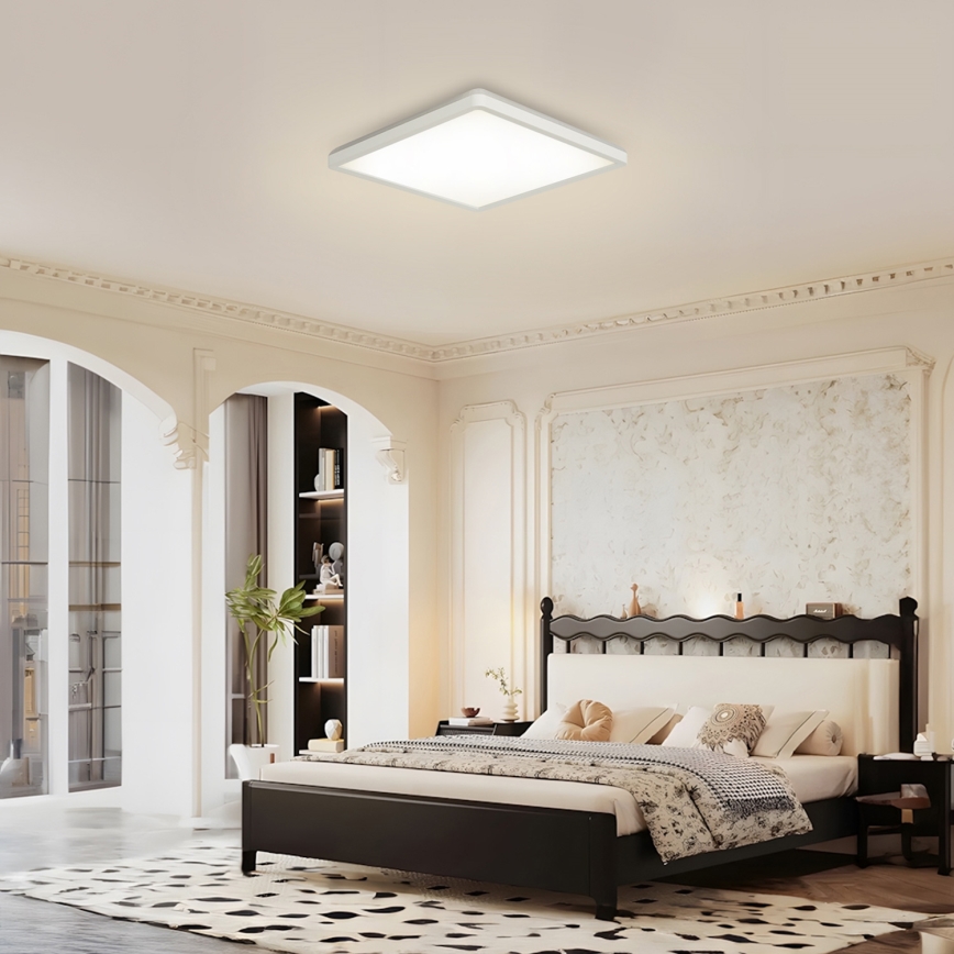 Brilagi - LED-kattovalaisin kylpyhuoneeseen ULTRA SLIM LED/18W/230V 30x30 cm valkoinen IP54
