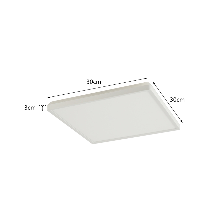 Brilagi - LED-kattovalaisin kylpyhuoneeseen ULTRA SLIM LED/18W/230V 30x30 cm valkoinen IP54